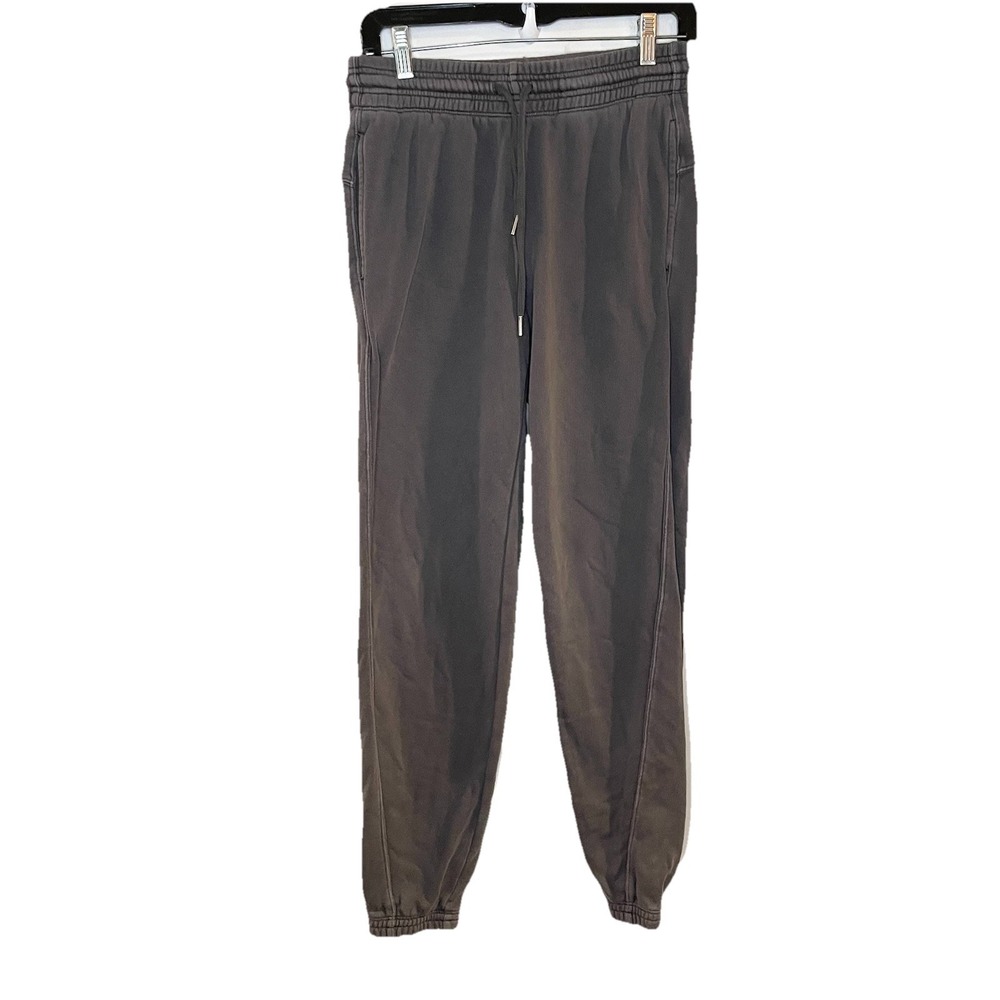 Aerie Charcoal Jogger Lightweight Sweat Pants Loungewear‎ High Rise Size XS